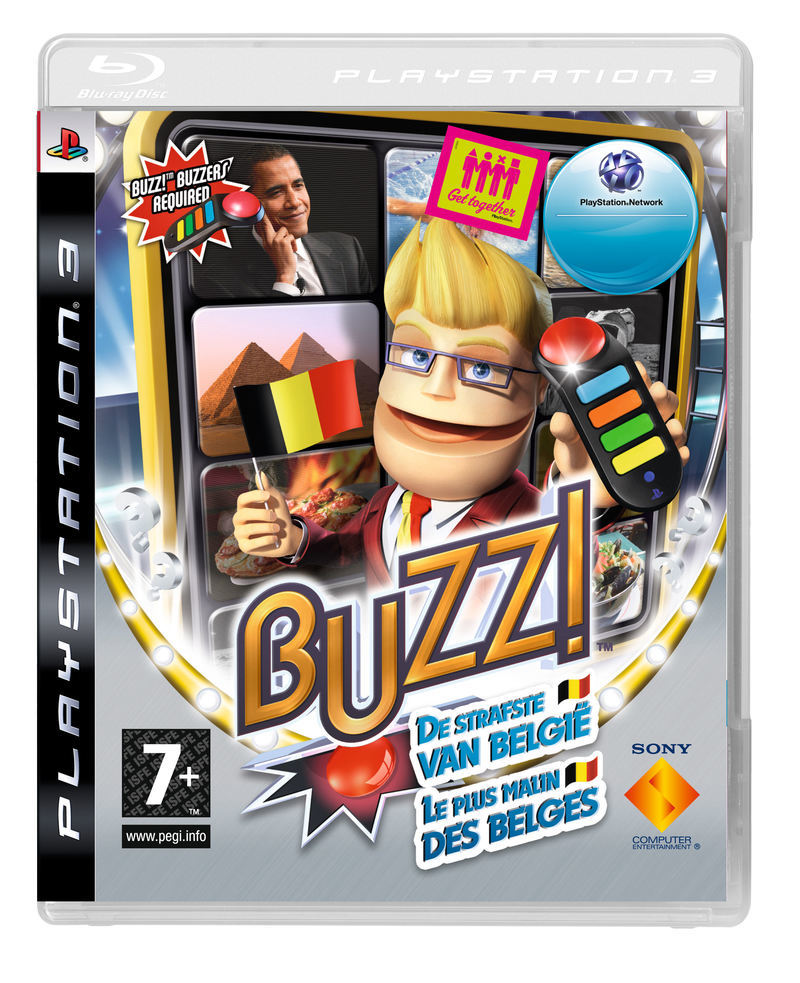 Buzz! De Strafste van Belgie (PS3), Sony