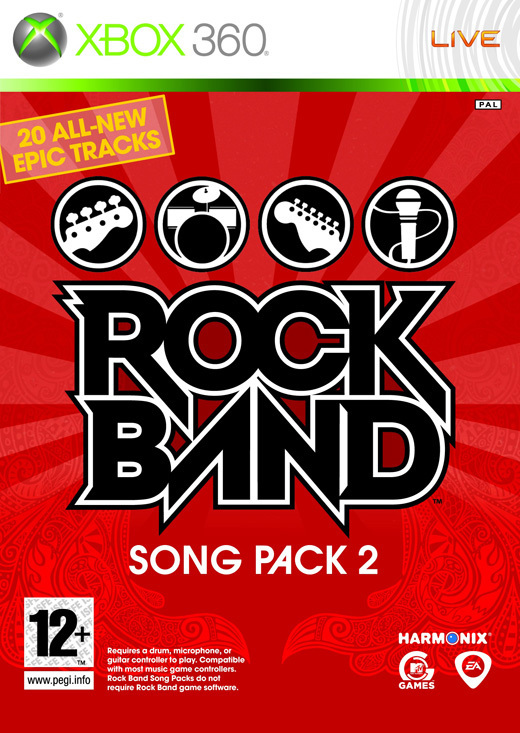 Rock Band: Song Pack 2 (Xbox360), Harmonix