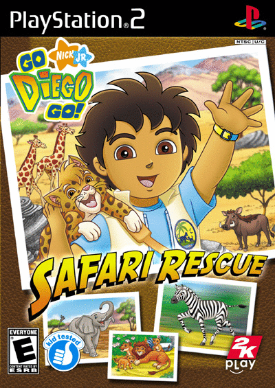 Go Diego Go!: Safari Rescue (PS2), 2k Games