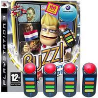 Buzz! De Slimste van Nederland + buzzers (PS3), Sony
