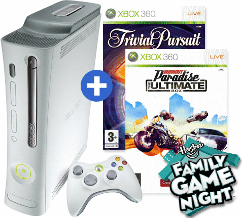 Xbox 360 Console Pro 60 GB Family Bundle (Xbox360), Microsoft