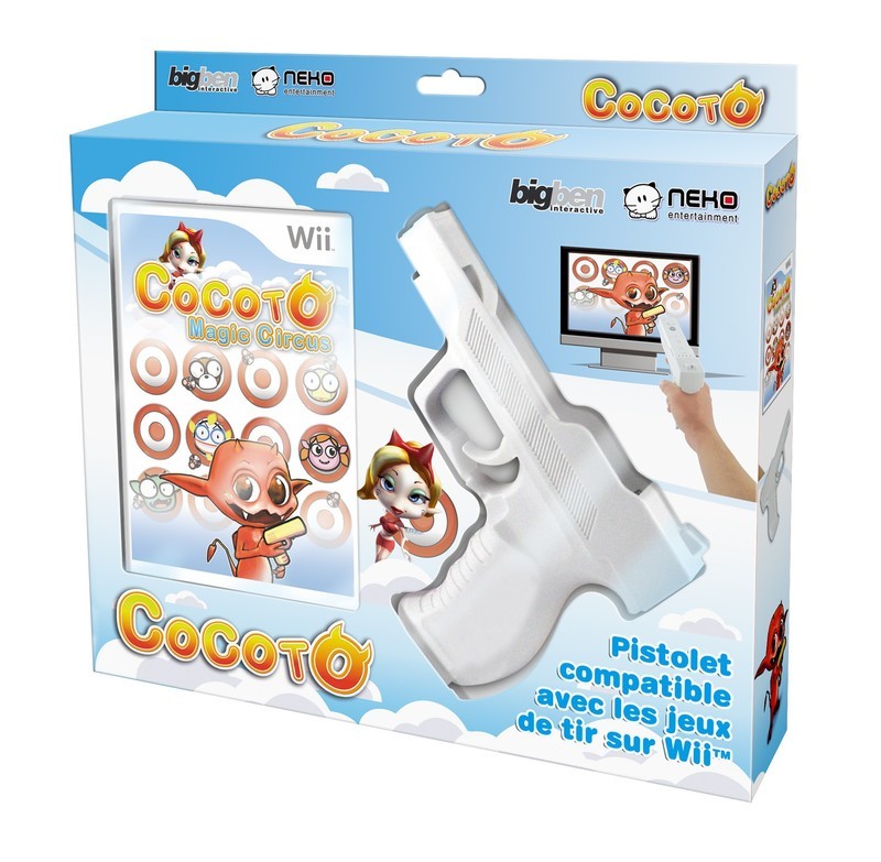 Cocoto Magic Circus (Inclusief Gun) (Wii), Neko Entertainment