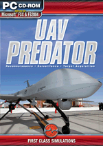 UAV Predator (fs X + Fs 2004 Add-On)  (PC), 1st Class Sims