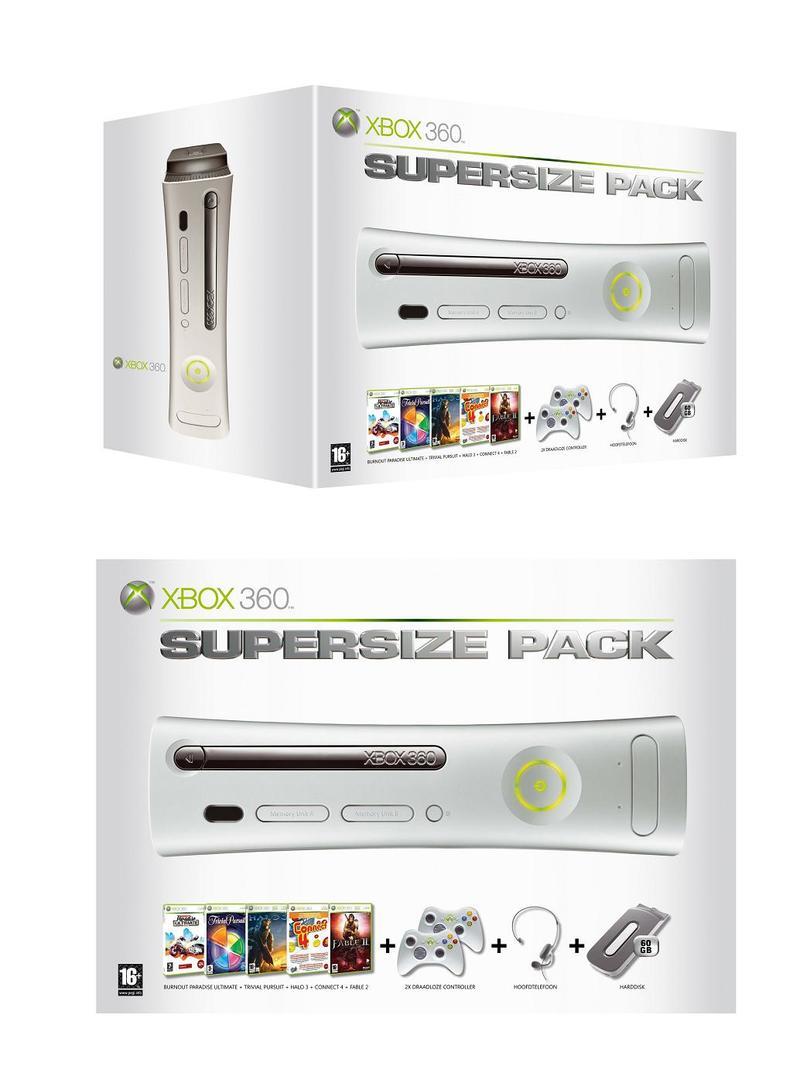 Xbox 360 Console Pro 60 GB Supersize Pack (Xbox360), Microsoft