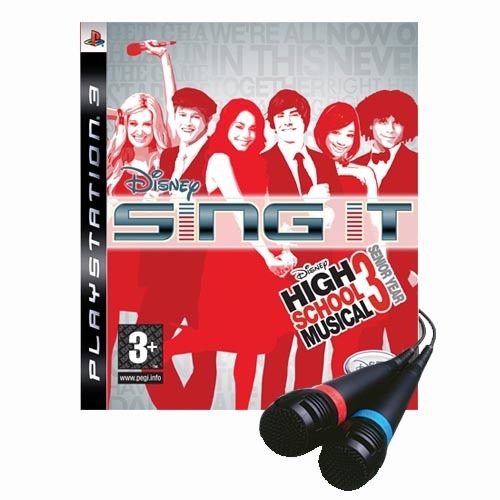 Disney Sing It: High School Musical 3: Senior Year (Bundel) (PS3), Disney Interactive