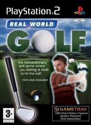 Real World Golf + Mini Golfclub (PS2), Gametrak