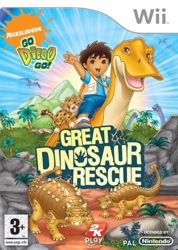 Go Diego Go!: Het Grote Dinosaurus Avontuur (Wii), 2K Games
