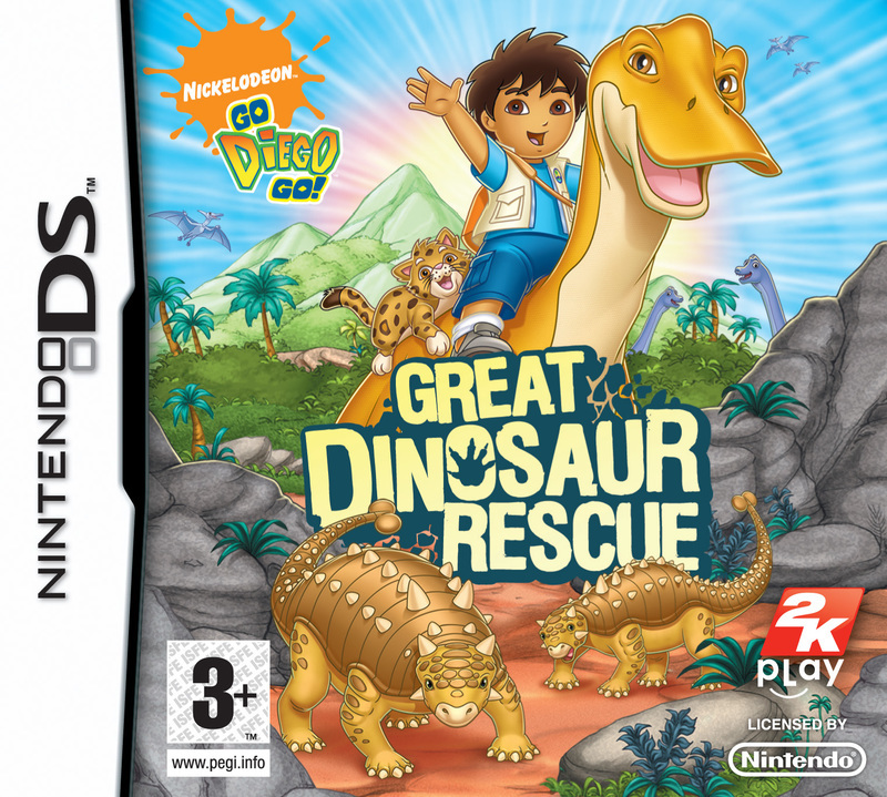 Go Diego Go!: Het Grote Dinosaurus Avontuur (NDS), 2K Games