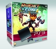 PlayStation 3 Console (250 GB) Slimline + Ratchet & Clank: A Crack in Time (PS3), Sony Computer Entertainment