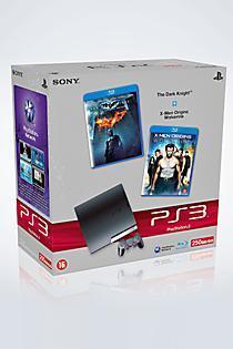 PlayStation 3 Console (250 GB) Slimline + Blu-ray pakket (PS3), Sony Computer Entertainment