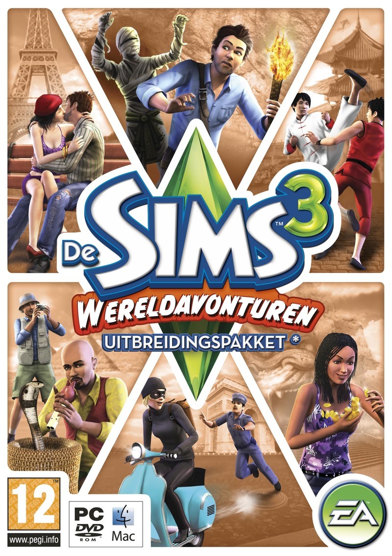 De Sims 3 Wereldavonturen Uitbreidingspakket (PC), EA Games