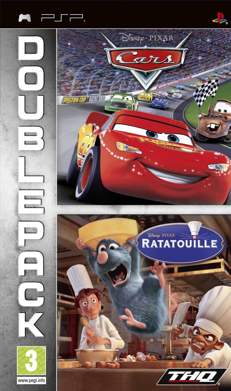 Cars + Ratatouille (Double Pack) (PSP), THQ