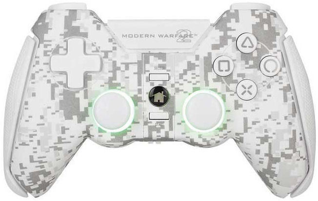 MadCatz Modern Warfare 2 Draadloze Controller (wit) (PS3), Madcatz