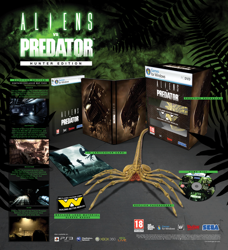 Aliens vs. Predator: Hunter Edition (PC), SEGA