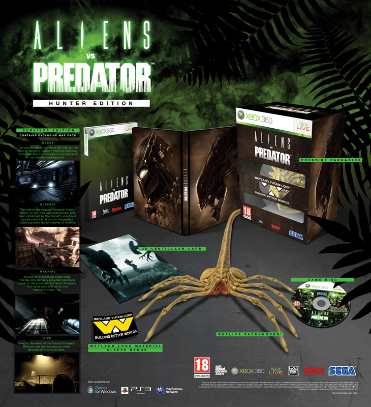 Aliens vs. Predator: Hunter Edition (Xbox360), SEGA