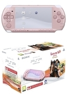 PSP Console 3000 (Blossom Pink) + Laura's Passie: Paardrijden (hardware), Sony