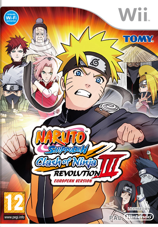 Naruto Shippuden - Clash of Ninja Revolution 3 (Wii), Tomy Entertainment