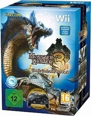 Monster Hunter Tri + Zwarte Classic Controller (Wii), Capcom