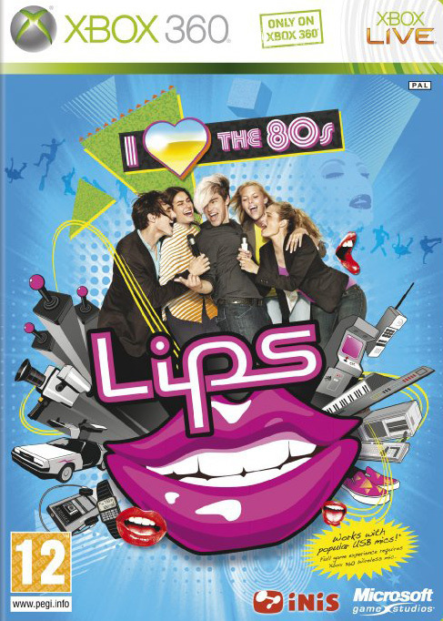 Lips: I Love the 80's (Xbox360), iNiS Corp.