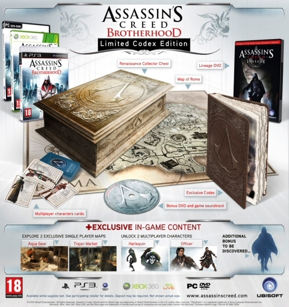 Assassin's Creed: Brotherhood Codex Edition (PC), Ubisoft