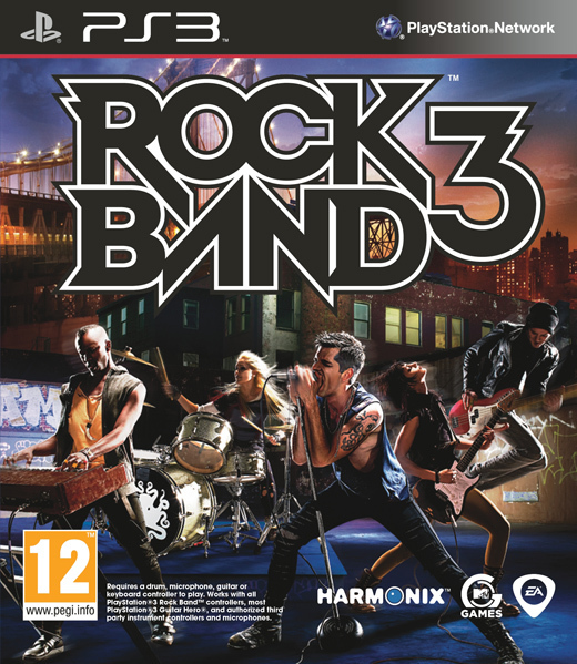 Rock Band 3 (PS3), Harmonix
