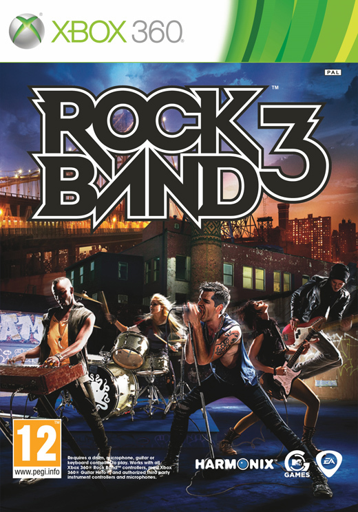 Rock Band 3 (Xbox360), Harmonix