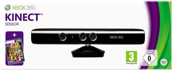 Microsoft Xbox 360 Kinect + Kinect Adventures (Xbox360), Microsoft