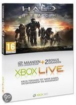 Microsoft Xbox Live Gold 12 + 2 Maanden Abonnement Halo Reach Thema (Xbox360), Microsoft
