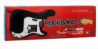 Rock Band 3 - Wireless Fender Precision Bass (zwart)(PS3) (PS3), MadCatz