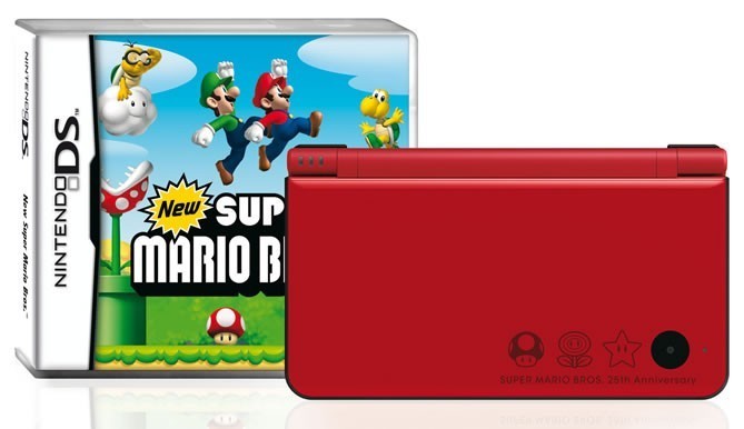 Nintendo DSi XL Mario Red Mario 25th Anniversary Edition (NDS), Nintendo