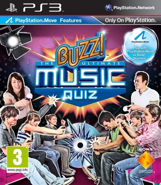 Buzz: The Ultimate Music Quiz + Wireless Buzzers (PS3), Relentless