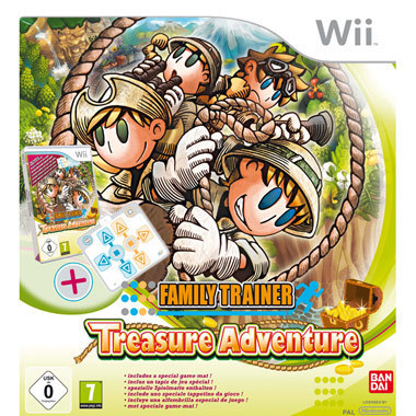 Family Trainer Treasure Adventure + Mat (Wii), Atari