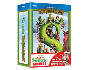 Shrek Quadrilogy (Blu-ray), Diversen