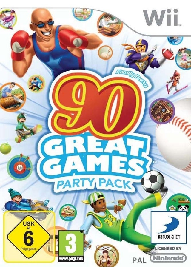 Family Party: 90 Great Games (Wii), D3 Publisher