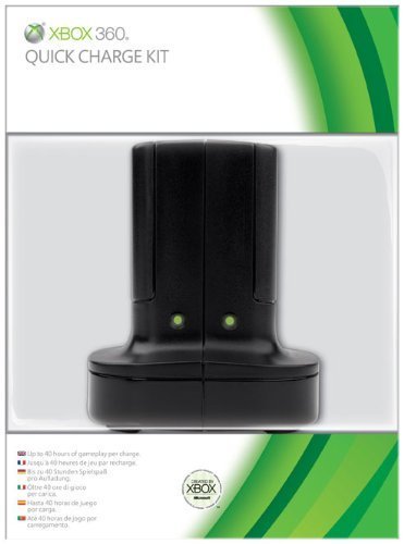 Microsoft Xbox 360 Quick Charge Kit (Slim) (Xbox360), Microsoft