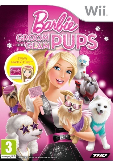 Barbie Hondenshow Puppy's (Wii), THQ