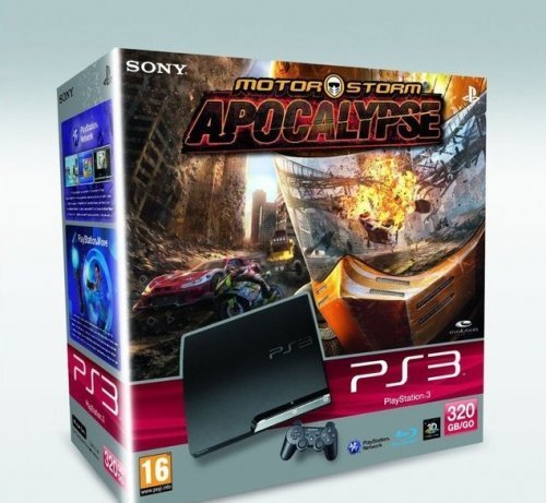 PlayStation 3 Console (320 GB) Slimline + MotorStorm: Apocalypse (PS3), Sony Computer Entertainment