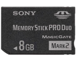 PSP Sony Memory Stick PRO Duo 8.0 GB (hardware), Sony