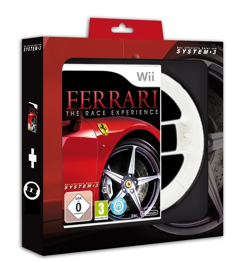 Ferrari: The Race Experience Bundle (Wii), System 3
