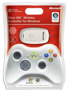 Microsoft Wireless Controller Xbox 360 Stijl (wit) (PC), Microsoft