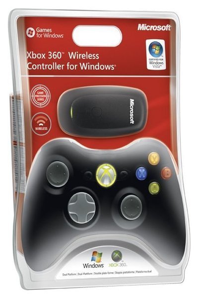 Microsoft Wireless Controller Xbox 360 Stijl (PC), Microsoft