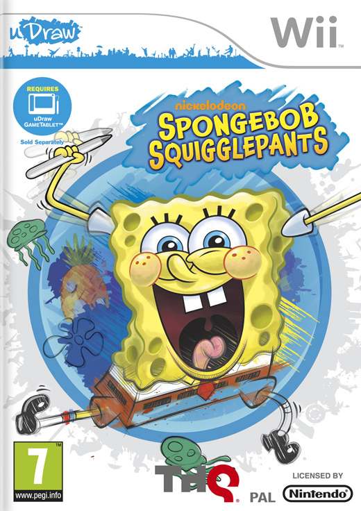 Spongebob De Onnozele Krabbelaar (Wii), THQ