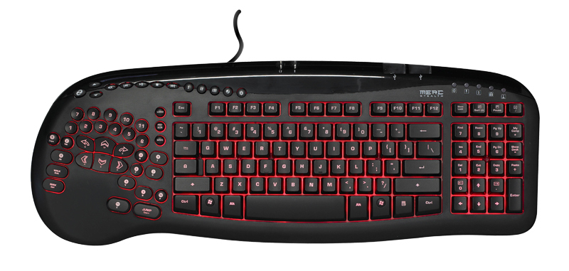 SteelSeries Merc Stealth Illuminated Gaming Keyboard (PC), SteelSeries