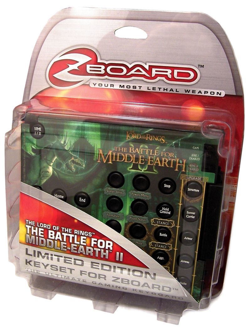 SteelSeries Zboard Keyset The Lord of the Rings: The Battle for Middle-Earth II Edition (PC), SteelSeries