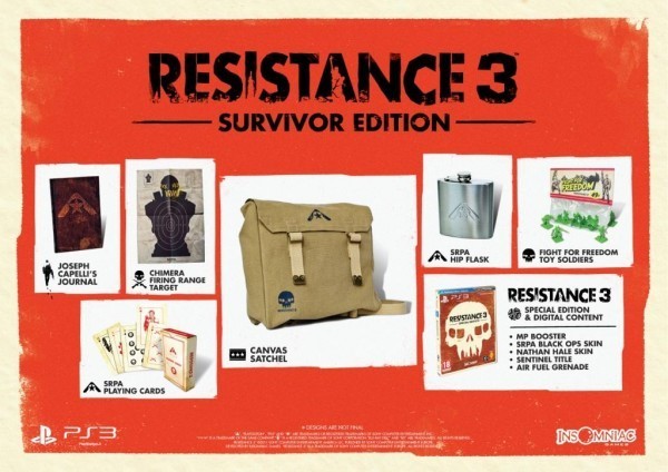 Resistance 3 Survivor Edition (PS3), Insomniac Games