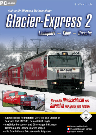 Microsoft Train Simulator: Glacier Express 2 (PC), Microsoft Game Studio