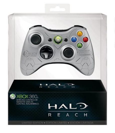 Microsoft Xbox 360 Controller Wireless Halo Reach Limited Edition (Xbox360), Microsoft