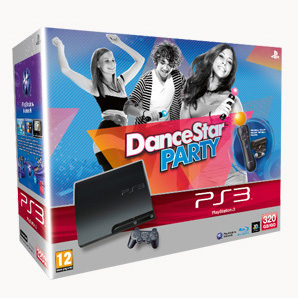 Playstation 3 Console (320 GB) Slimline + PlayStation Move Starters Pack + DanceStar Party (PS3), Sony Computer Entertainment