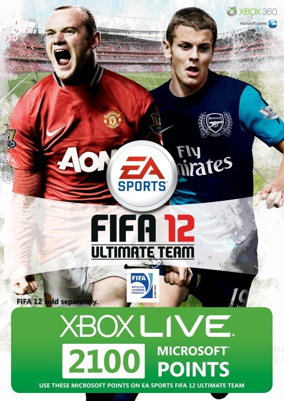 Microsoft Xbox Live Points 2100 FIFA 12 Thema (Xbox360), Microsoft