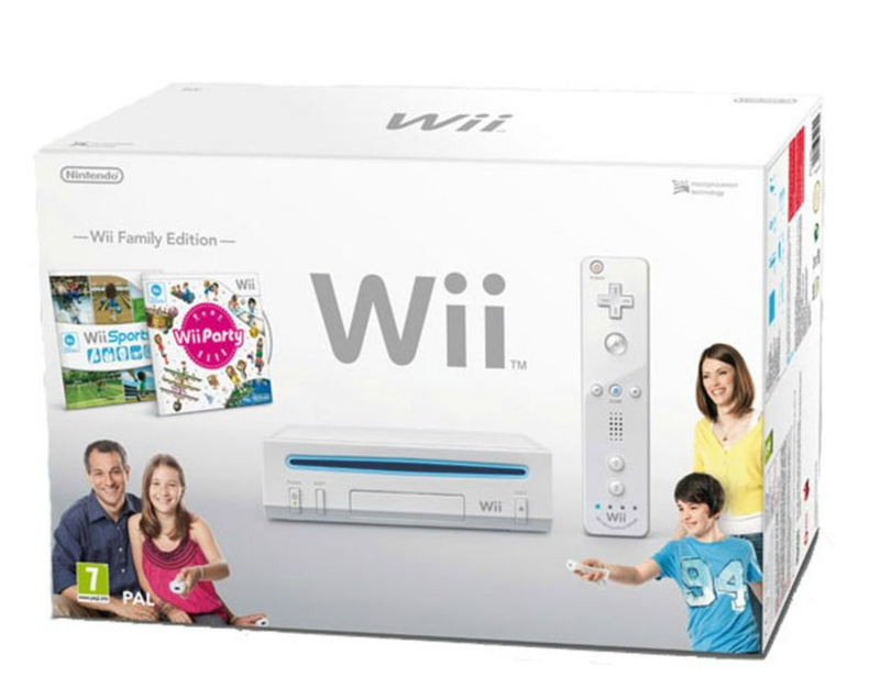 Wii  Console Wit incl. Wii Party (Wii), Nintendo